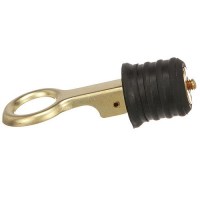Seachoice Snap-Lock Drain Plug, Brass - 50-18871 - 50-18871F1