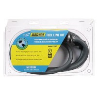 Seachoice Low Permeation Fuel Line Kit With High-Output Primer Bulb, Mercury, 3/8 In. X 7 Ft. - 21391 - 50-21391F1