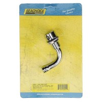 Seachoice Thru Hall Fuel Tank Vent, Chrome-Plated Brass, 5/8 In., 90 Degree - 50-23041 - 50-23041F1