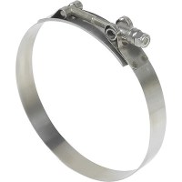 Seachoice 23457 Heavy-Duty 300 Ss T-Bolt Clamp, 3/4