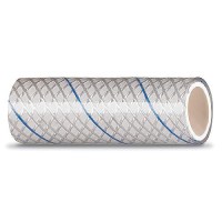 Seachoice 23561 Clear Reinforced Pvc Tubing W/Blue Tracer - 164 Series 1/2