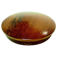 Seachoice Replacement Teak Center Cap For Steering Wheel Fits 28551, 28581 - 28561 - 50-28561F1