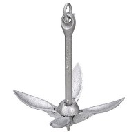 Seachoice 41000 Galvanized Folding Grapnel Anchor, 3-1/2 Lbs. - 50-41000 - 50-41000F1