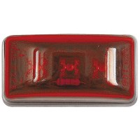 Led Sealed Stud Mount Side Marker/Clearance Light Red - Mcl95Rssch - 50-52691F1