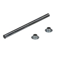 Seachoice Zinc Plated Steel Roller Shaft Includes 2 Pal Nuts - 55811 - 50-55811F1