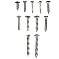 Seachoice Stainless Steel Tapping Screw Kit - 72 Piece - Rp-Kp5575Sc - 50-59424F1