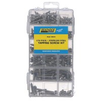 Seachoice Stainless Steel Tapping Screw Kit - 216 Piece - Rp-Kp5579Sc - 50-59426F1