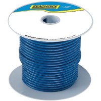 Seachoice 63071 Tinned Copper Marine Wire, 10 Awg, Dark Blue, 100' - 10Tc-Blue-100 - 50-63071F1