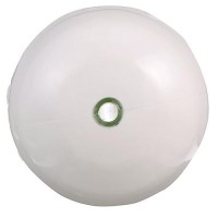 Seachoice 79131 Center Hole Ribbed Fender, White, 10