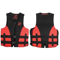 Seachoice 85103 Evoprene Multi-Sport Vest, Red/Black, Youth - 85103 - 50-85103F1