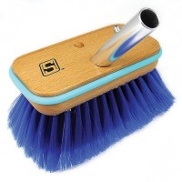 Seachoice 90553 Deck Brush With Bumper - Wood 6