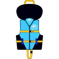 Seachoice 99505 Universal General Purpose Vest - Navy/Light Blue, Infant - 50-99505 - 50-99505F1