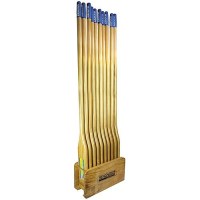 Seachoice 50-Oarrack 10-Oar Wood Rack, Natural Finish - Oarrack - 50-Oarrackf1