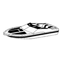 Carver 74421S11 Day Cruiser, 21'6, Sun-Dura® Mist Gray I/O - 74421S11 - 500-74421S11F1