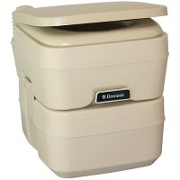 Dometic 5.0 Gallon Sanipottie 965 Portable Toilet With Mounting Brackets - 9108554388 - 51-9108554388F1