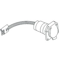 4 Flats To 7 Way Car Bell Rv Rvx - 20020 - 512-20020F1