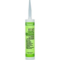 Geocel Gc68125 8150® 100% Silicone High Performance Neutral Cure Sealant, 10.3 Oz., Clear - Gc68125 - 574-Gc68125F1