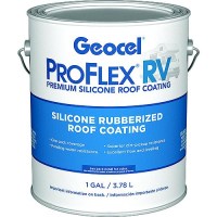 Geocel Ksrv4430016 Pro Flex® Rv Silicone Rubberized Roof Coating, 1 Gal - Ksrv44300-16 - 574-Ksrv4430016F1