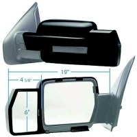 K-Source 81810 Snap-On Towing Mirrors, Pr. - 81810 - 582-81810F1