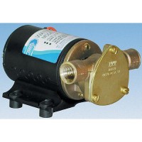 Jabsco 18660-0123 12V Self Priming 6.3 Gpm Water Puppy Flexible Nitrile Impeller Pump - 18660-0123 - 6-186600123F1