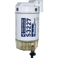 Racor 10 Micron Gas Spin-On Fuel/Water Seperator With Clear Bowl For Outboards - 320R-Rac-01 - 62-320Rrac01F1