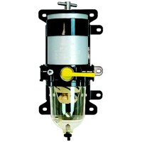 Racor 900Fv10 Marine Turbine Fuel Filter/Water Separator W/Clear Bowl, 10 Micron - 900Fv10 - 62-900Fv10F1