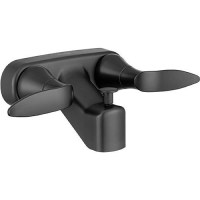Dura Faucet Dfsa110Lhmb Elegant Rv Tub & Shower Diverter Faucet, Matte Black - Df-Sa110Lh-Mb - 621-Dfsa110Lhmbf1