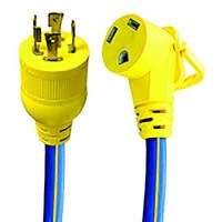 Ap Products Power & Lighting 1600526 E-Zeegrip 30Amp 4-Prong Generator Adapter, 18