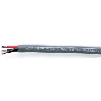 Ancor 156410 Marine Grade® Tinned Copper Round Bilge Pump Cable, Black/Brown/Red Conductors, 14/3 Awg, 100', Grey - 156410 - 639-156410F1