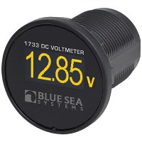 Blue Sea Sytems 1733 Mini Oled Dc Voltmeter - 1733-Bss - 661-1733F1