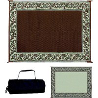 Ming'S Mark Ra7Brnbeige Reversible Mat, Classical Brown/Beige, 9' X 12' - Ra7-Brn/Beige - 672-Ra7Brnbeigef1