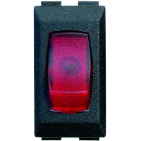 Diamond 12V Illunminated On/Off Switch, Black W/Red Light - Dg131Pb - 681-Dg131Pbf1