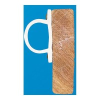 Dock Edge De1205F Prodock Commercial Grade Heavy D Profile, White, 8', 3/Pk - De1205F - 686-De1205Ff1