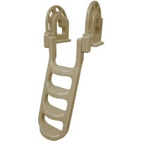 Dock Edge 2184F Stand Off Roto Dock Ladder 4 Step, Sand - De2184F - 686-De2184Ff1