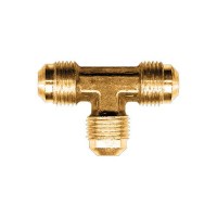 Fairview 446 Brass Flare Union Tee, 3/8