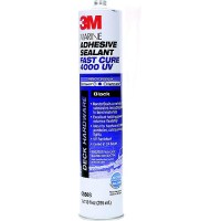 3M 14316 4000Uv Fast Cure Sealant, Black, 10 Oz. Cartridge - 14316 - 71-14316F1