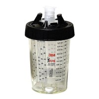 3M 26124 28 Oz. H/O Pressure Cup W/O Liner - 26124 - 71-26124F1