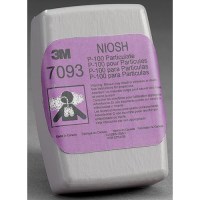 3M Particulate Filter P100 12/Box - 7093 - 71-7093F1