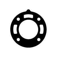 Quicksilver 27-8M0162538 Exhaust End Cap Riser Gasket - 8M0162538 - 710-27-8M0162538F1