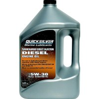 Mercruiser Diesel Full Synthetic Oil, 5W-30, 4L - 8M0069602 - 710-92-8M0069602F1
