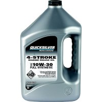 Quicksilver 92-8M0175781 4-Stroke Fc-W Full Synthetic Oil 10W-30, Gal. - 8M0175781 - 710-92-8M0175781F1
