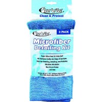 Starbrite 40079 Microfiber Detailing Kit, 3/Pk - 40079 - 74-40079F1