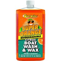 Super Orange Citrus Boat Wash & Wax, Quart - 094632P - 74-94632F1