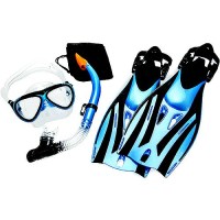 Aqua Leisure Dpx5976S1L Ion Junior 5 Piece Dive Set, Blue - Dpx5976S1L - 744-Dpx5976S1Lf1