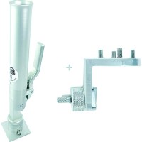 Rod Boss 100090Ranger Single Rod Holder With 90 Degree Ranger Bracket - 1000-90Ranger - 767-100090Rangerf1