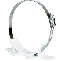 Valterra A040160 Adjustable Sliding Saddle, White - A04-0160 - 800-A040160F1