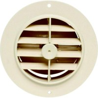 Valterra Dampered Heating & A/C Register, Off-White - A10-3349Vp - 800-A103349Vpf1