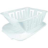 Dish Drainer Set Polar White Valterra Dometic Rvx - A77001 - 800-A77001F1