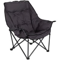 Lippert 2021128654 Big Bear Folding Chair, Dark Grey - 2021128654 - 804-2021128654F1
