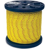Samson 461024106020 Mfp Braided Float Line, Yellow/Red, 3/8